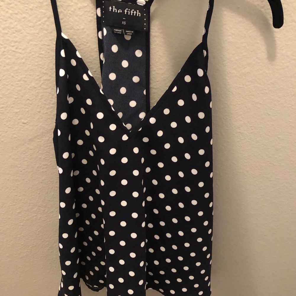 The Fifth Label Polka Dot Razorback Tank